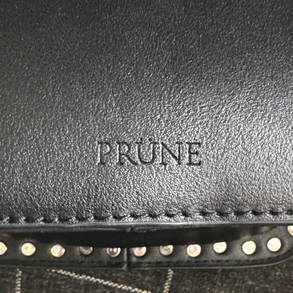 Prune Black Studded Crossbody Bag - Picture 2 of 10